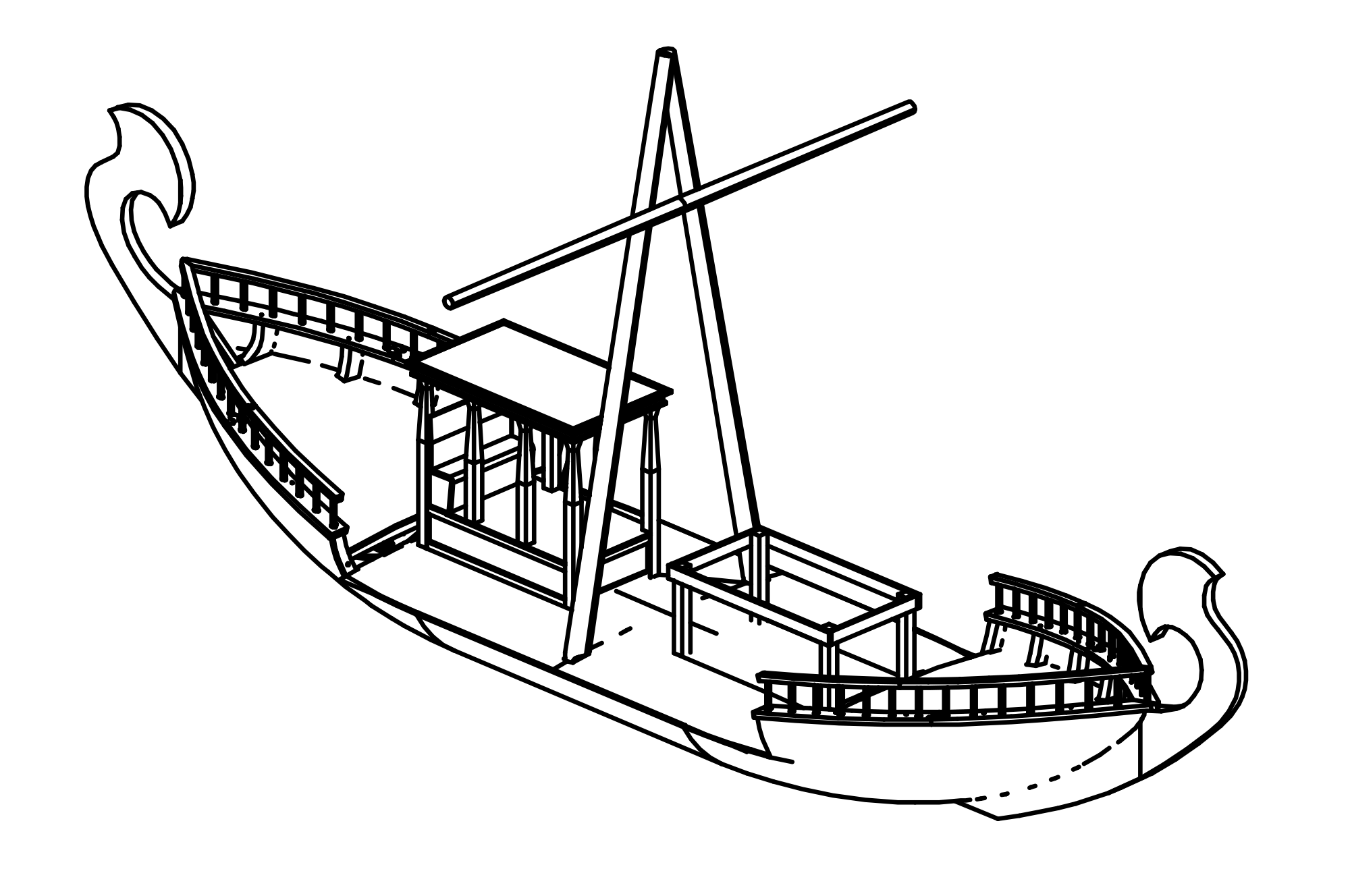 Schiff "Nil-Galeere"
