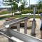 Pumps and water gutter combinations on the playground at Smale Riverfront Park Cincinnati 