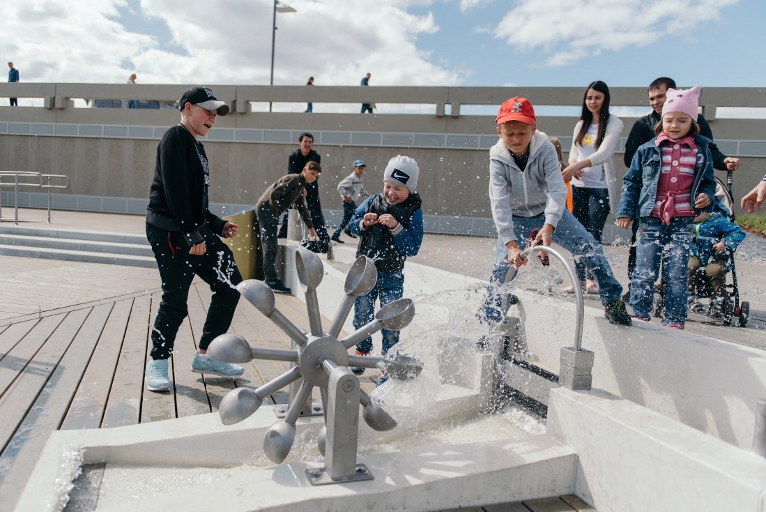 Wasserspielplatz