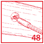 Fastening of rope / net by means of adjustable chain fixation, easy assembly and maintenance Ja